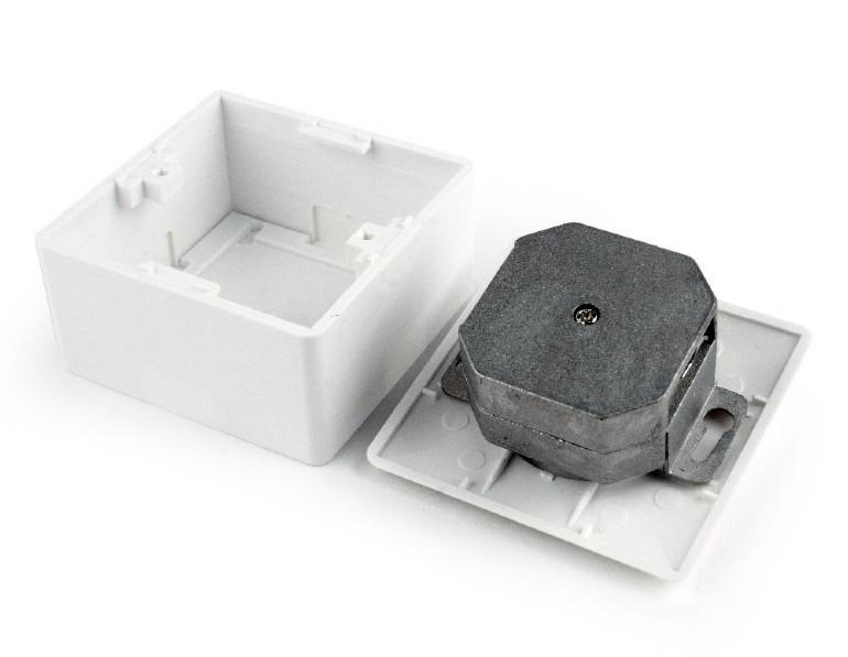 Gniazdo natynkowe Gembird MWS-2S6-01 STP dwuportowe kat. 6 (białe) - obrazek 4