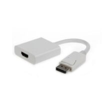 Adapter DisplayPort męski do HDMI żeński biały Gembird