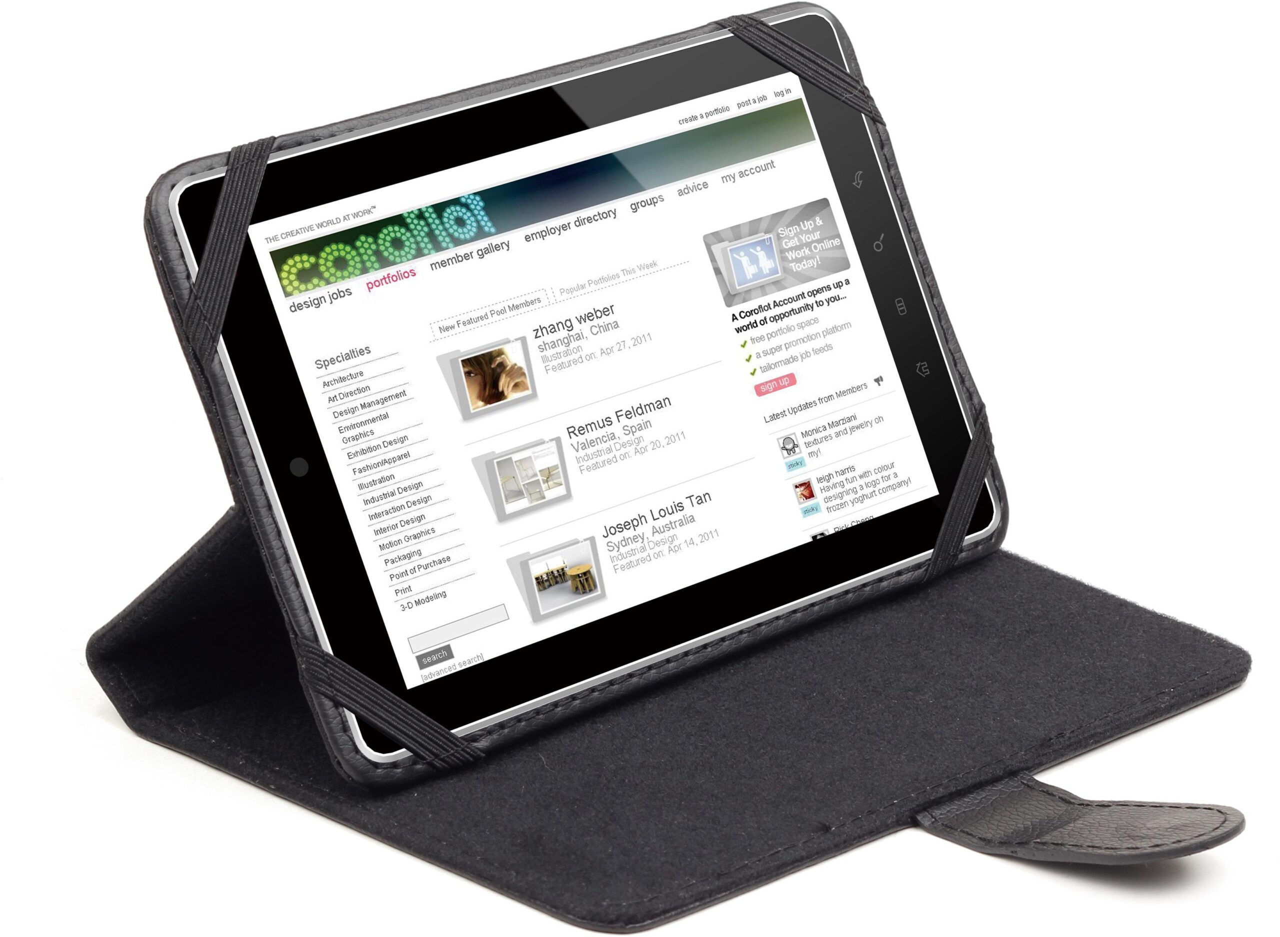 Etui uniwersalne Gembird TA-PC7-001 do tabletu 7" - obrazek 5