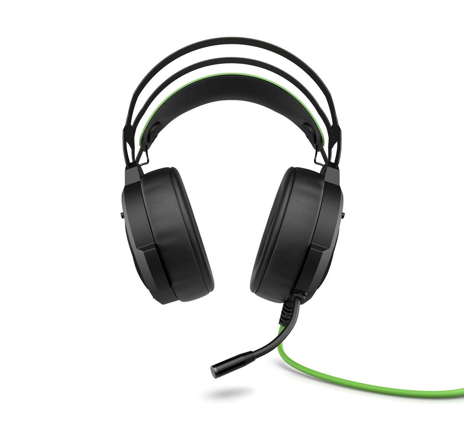 Słuchawki z mikrofonem HP Pavilion 600 (czarno-zielone) - obrazek 3