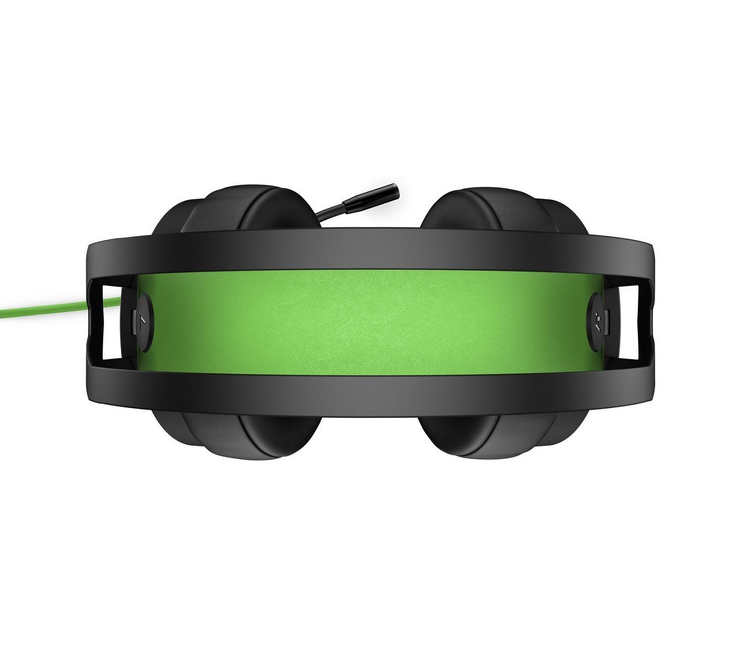 Słuchawki z mikrofonem HP Pavilion 600 (czarno-zielone) - obrazek 4