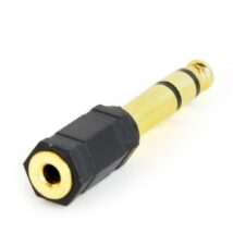 Adapter stereo Jack żeński 3.5mm do Jack męski 6.35mm Gembird