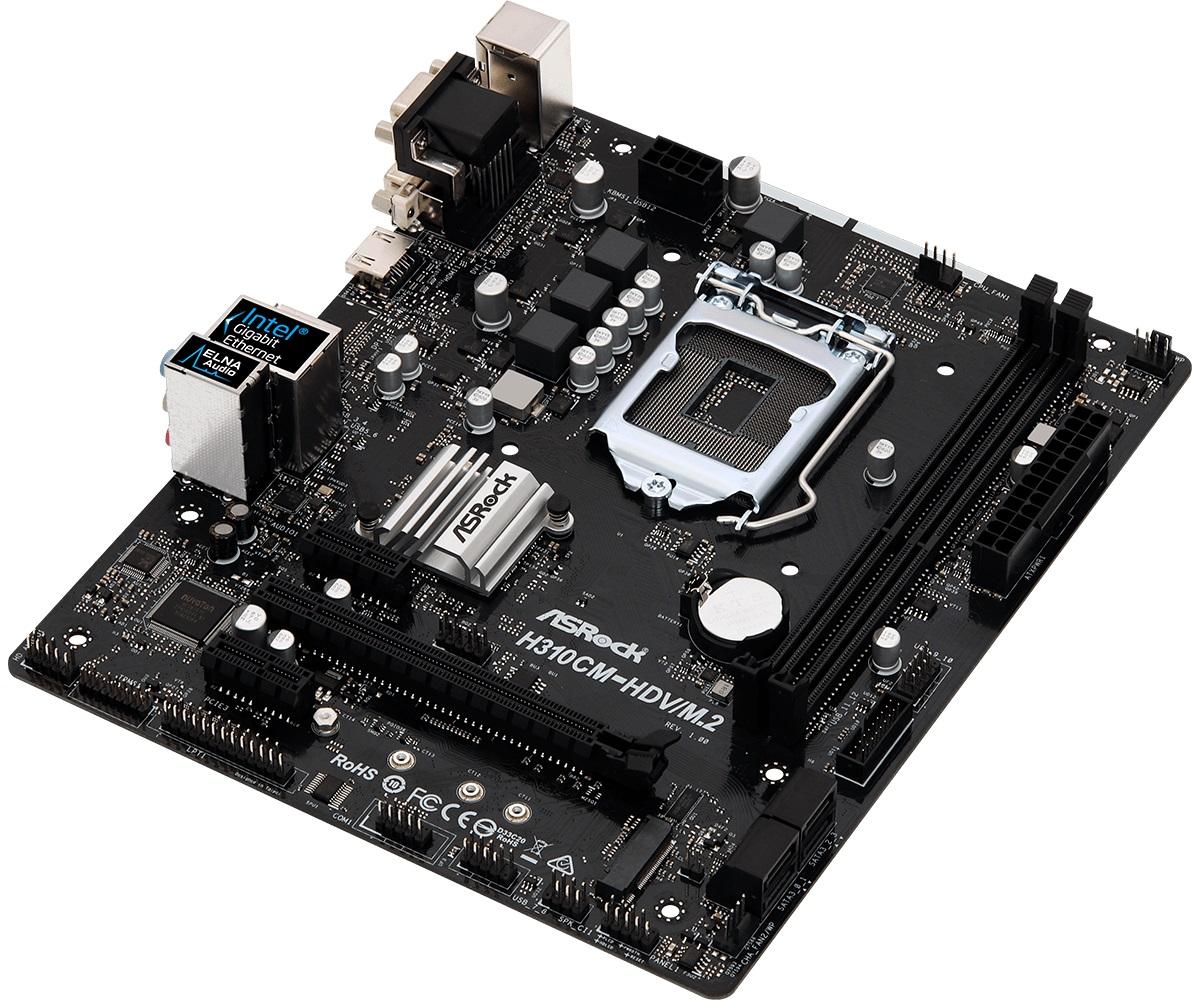 ASRock H310CM-HDV/M.2 - obrazek 3