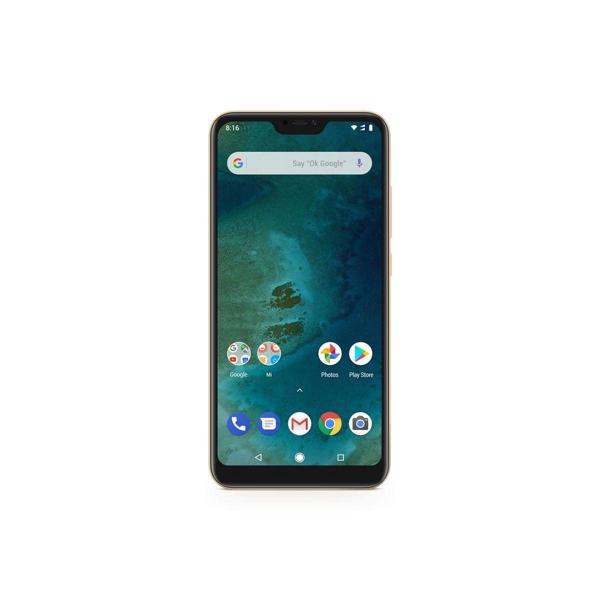 Telefon Xiaomi MI A2 Lite 64GB Gold - obrazek 2