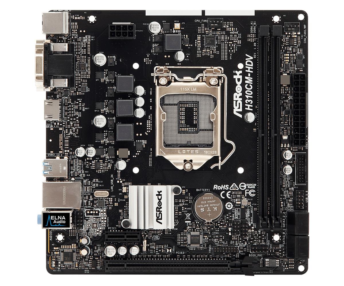 ASRock H310CM-HDV - obrazek 2