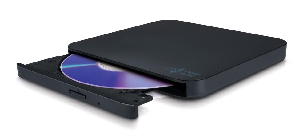 Nagrywarka zewnętrzna DVD -/+ R/RW Slim USB HLDS GP90NB70 (czarna) - obrazek 3