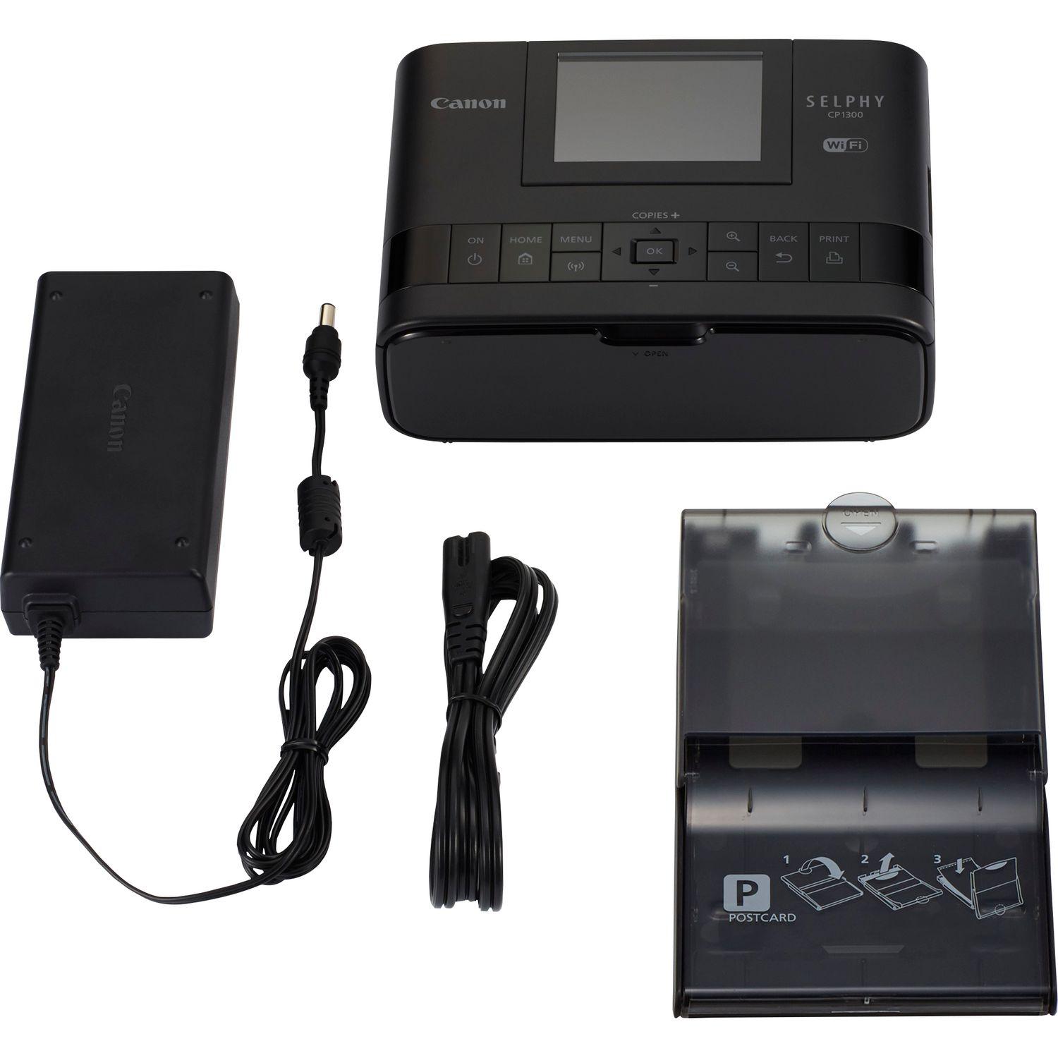 Drukarka termosublimacyjna Canon SELPHY CP1300 czarna - obrazek 5