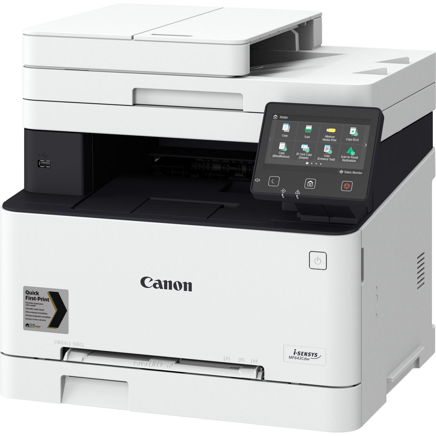 Urządzenie wielofunkcyjne laserowe Canon MF643CDW
