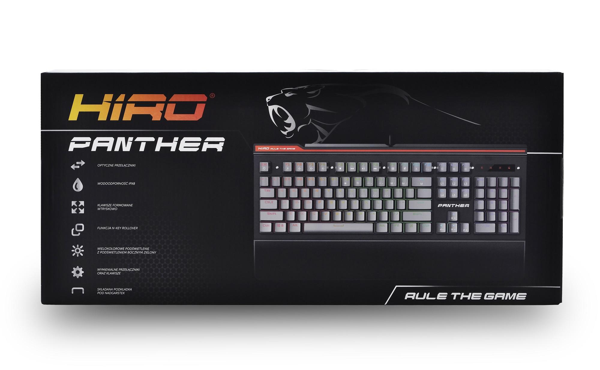 Klawiatura dla graczy HIRO Panther - obrazek 5