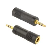 Adapter stereo Jack męski 3.5mm do Jack żeński 6.35mm Gembird
