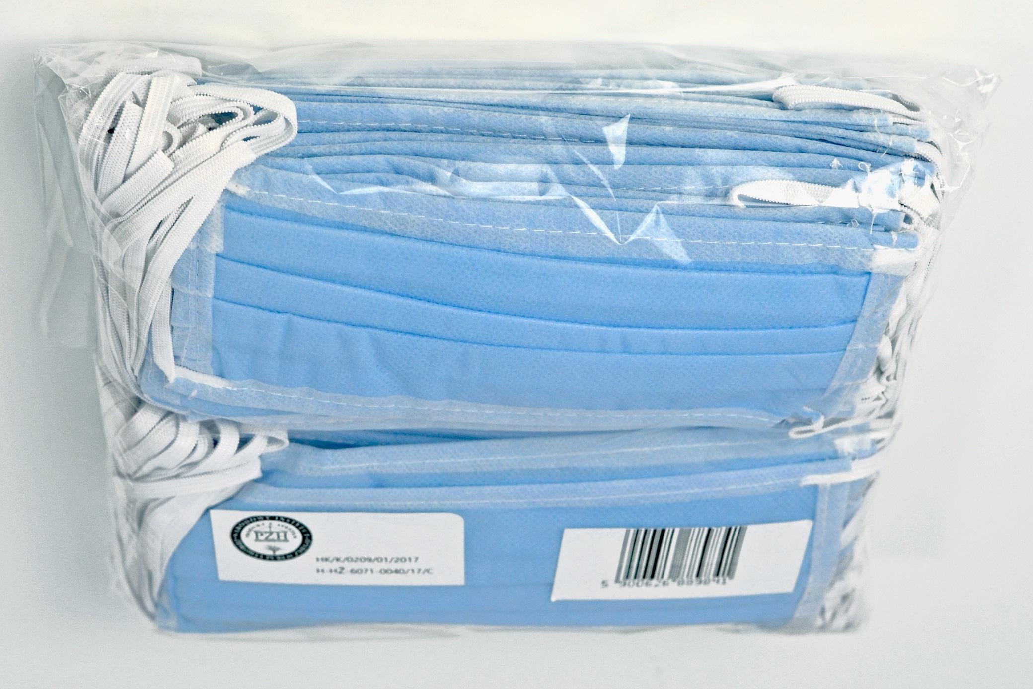 Maseczka ochronna wielokrotnego użytku, atest PHZ