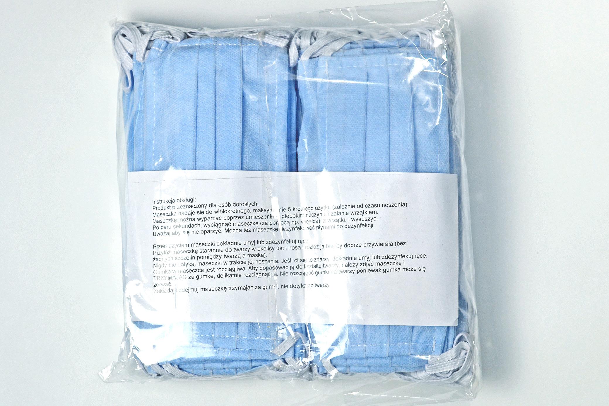 Maseczka ochronna wielokrotnego użytku, atest PHZ - obrazek 4