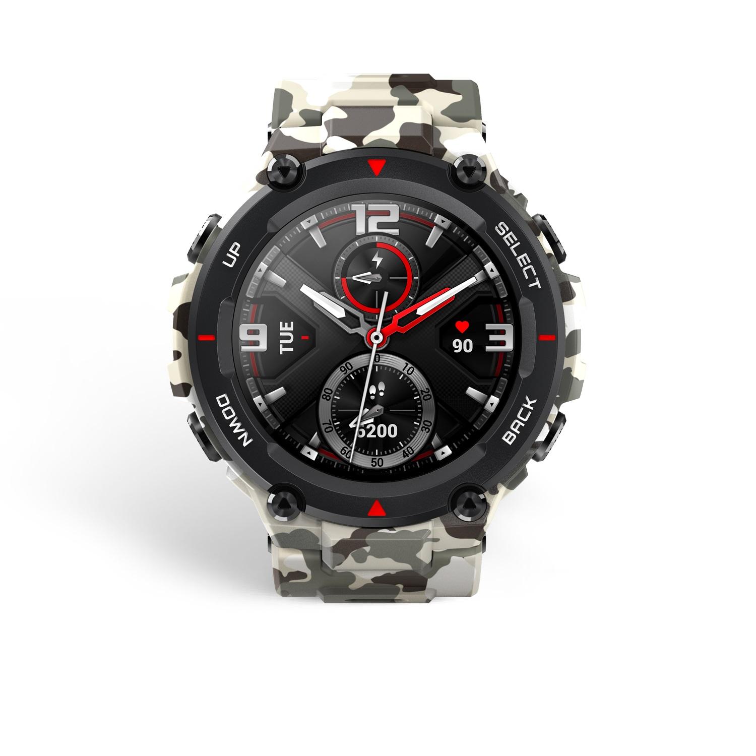 Smartwatch Huami Amazfit T-Rex Camo Green - obrazek 2