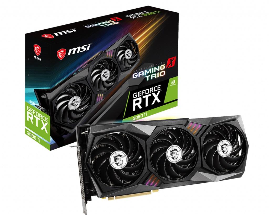 MSI GeForce RTX 3060 Ti GAMING X TRIO 8GB