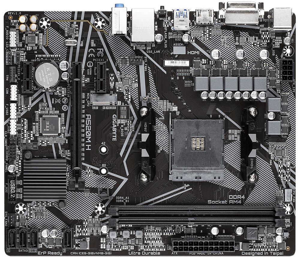 Gigabyte A520M H - obrazek 2
