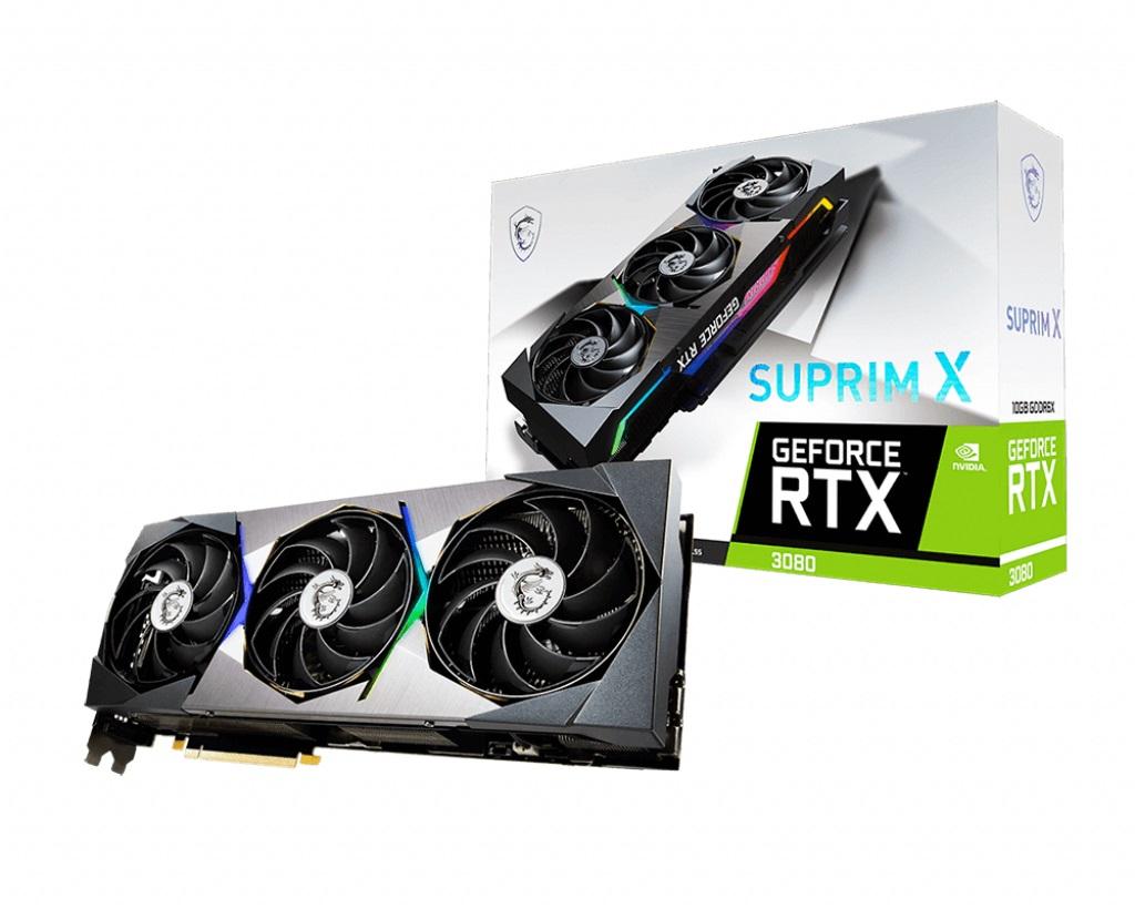 MSI GeForce RTX 3080 SUPRIM X 10GB