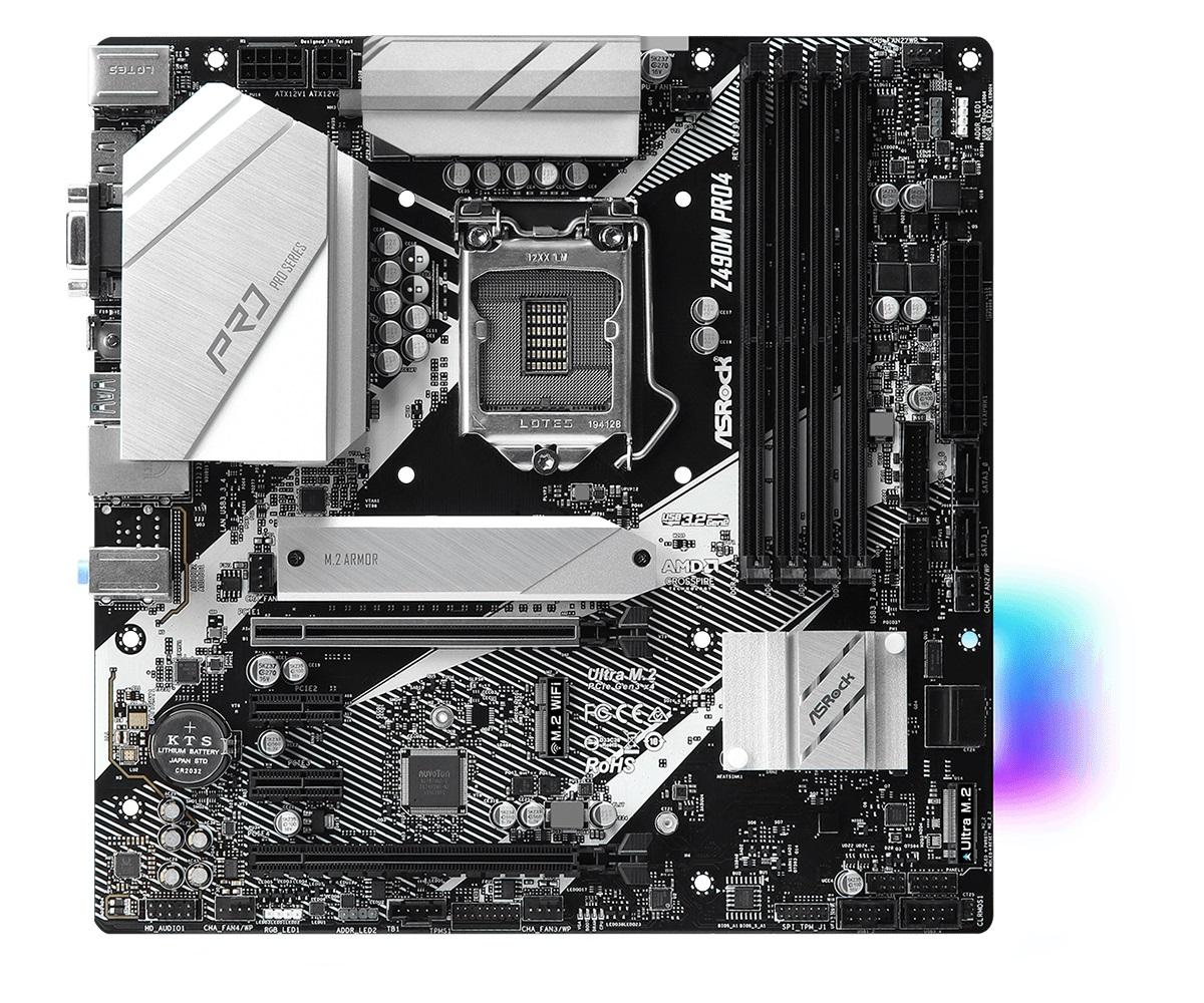 ASRock Z490M PRO4 - obrazek 2
