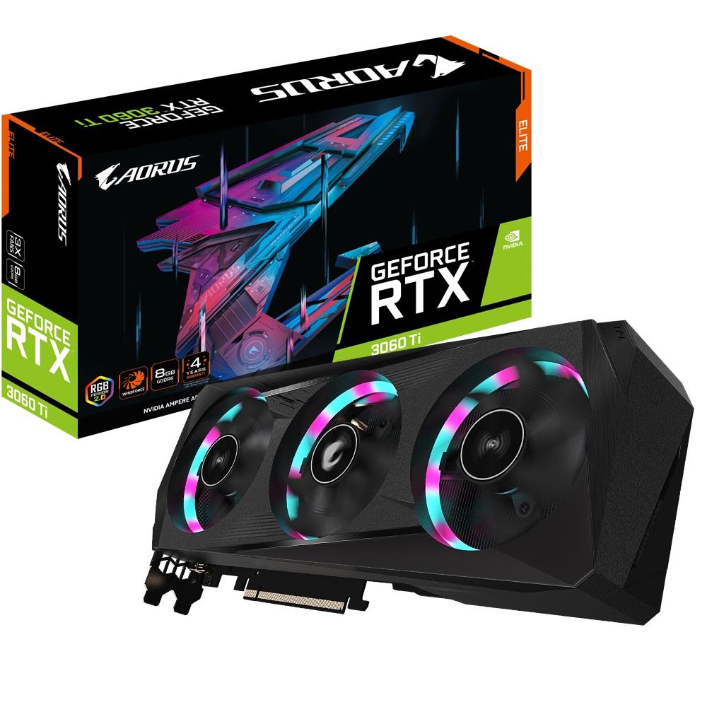 Gigabyte GeForce RTX 3060 Ti AORUS ELITE 8GB