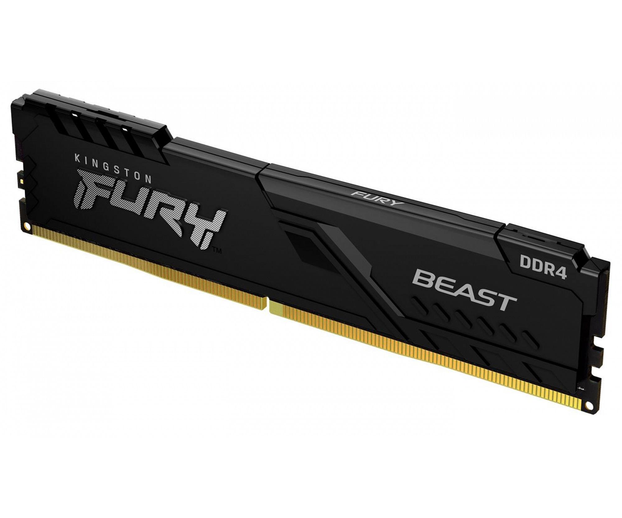 Pamięć RAM Kingston Fury Beast 8GB DDR4 2666MHz - obrazek 2
