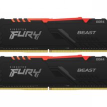 Pamięć RAM Kingston Fury Beast RGB 16GB (2x8GB) DDR4 3200MHz