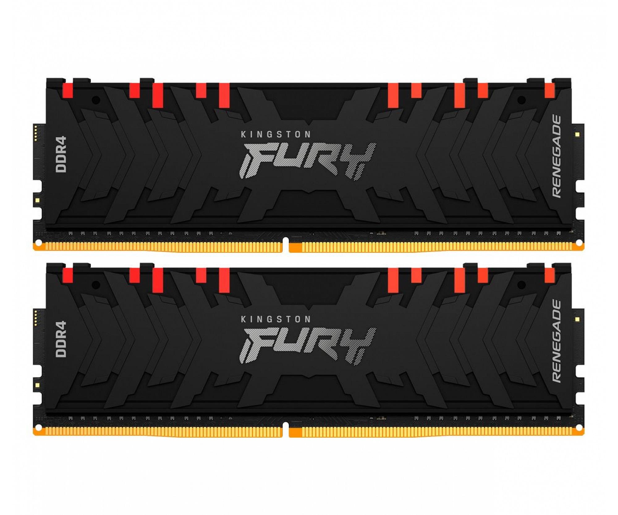 Pamięć RAM Kingston Fury Renegade RGB 16GB (2x8GB) DDR4 3200MHz