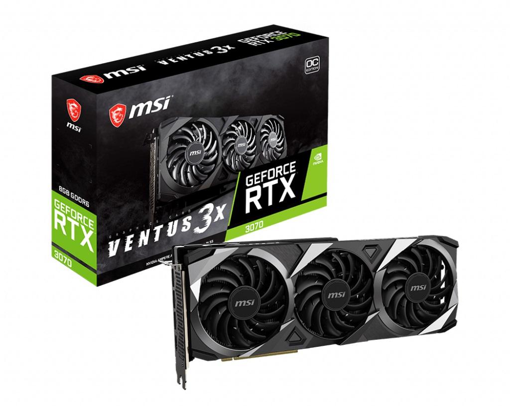 MSI GeForce RTX 3070 VENTUS 3X OC LHR 8GB