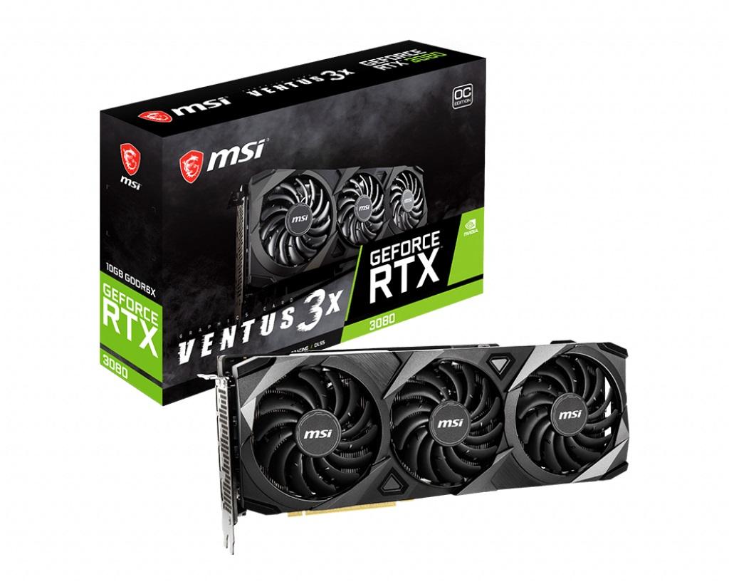 MSI GeForce RTX 3080 VENTUS 3X PLUS OC LHR 10GB