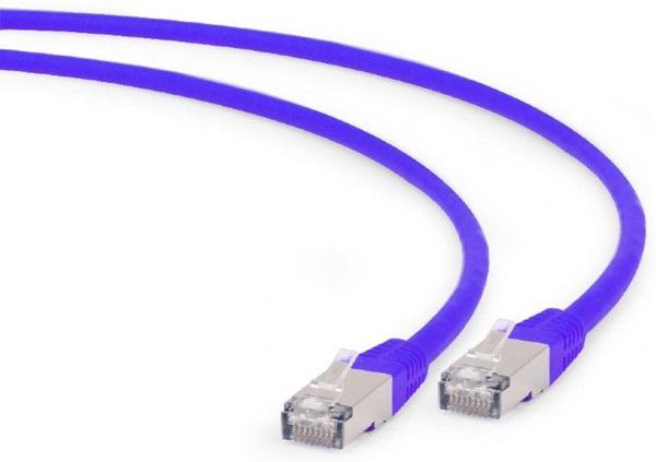 Kabel kat.6A SFTP LSZH Patch cord 1m (fioletowy) Gembird