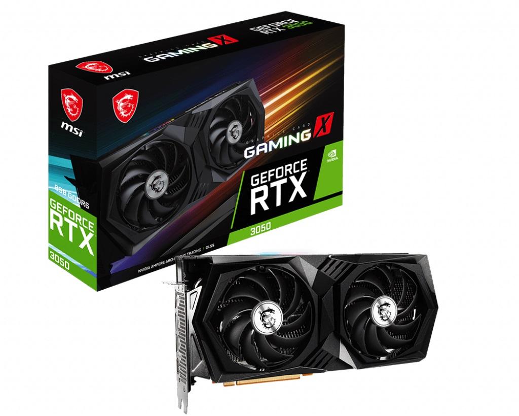 MSI GeForce RTX 3050 GAMING X 8GB
