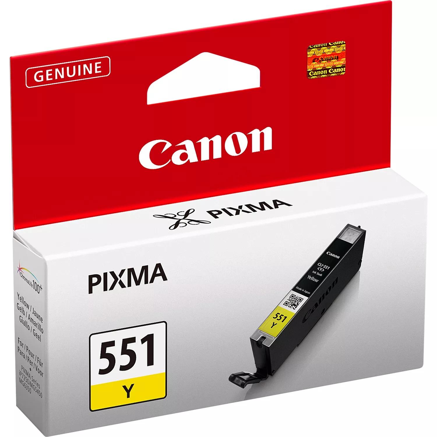 Tusz Canon CLI-551 (yellow) - obrazek 2