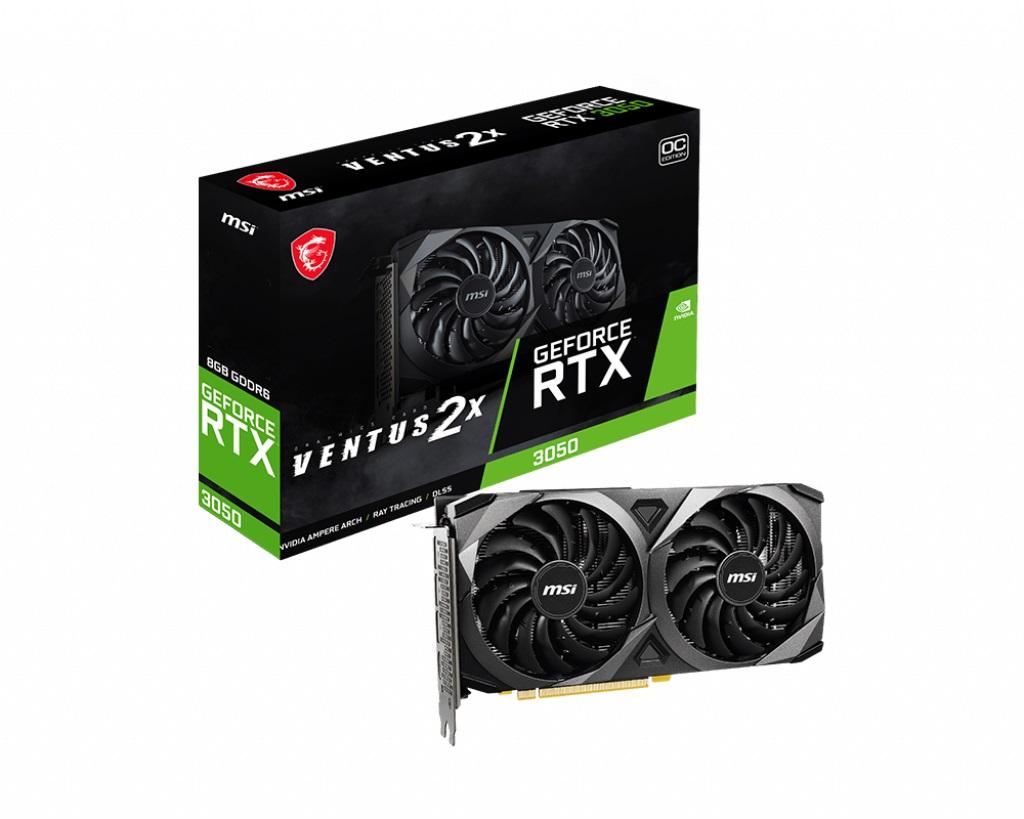 MSI GeForce RTX 3050 VENTUS 2X 8G OC