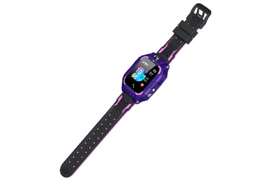 Smartwatch dla dzieci GoGPS K24 (purpurowy) - obrazek 2