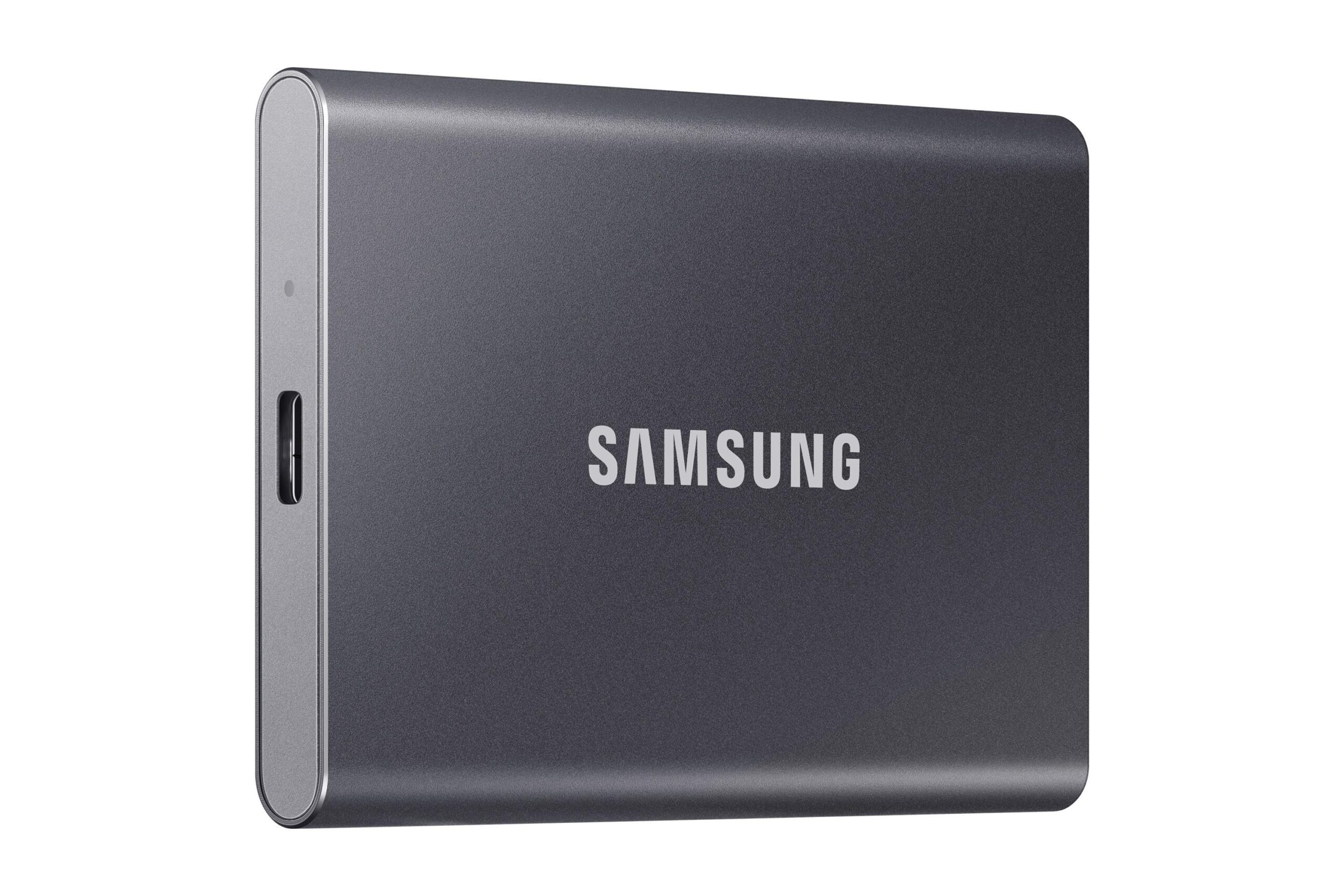 Dysk zewnętrzny SSD Samsung T7 500GB USB 3.2 (czarny) - obrazek 2
