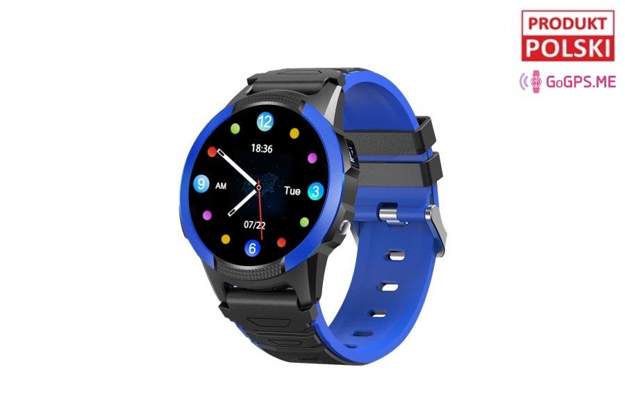Smartwatch dla dzieci GoGPS 4G X03 (niebieski)