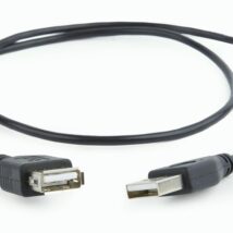 Kabel przedłużacz USB 2.0 Gembird AM-AF 0,75 m (czarny)