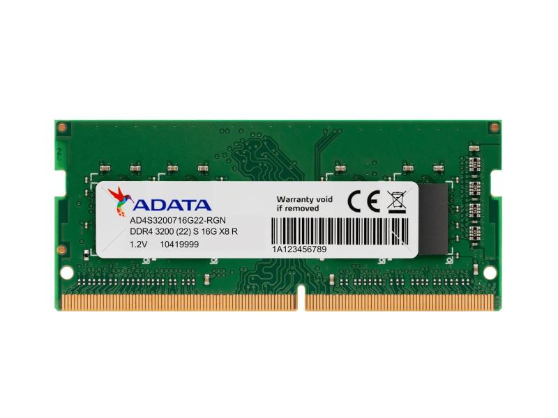 Pamięć SODIMM RAM ADATA 16GB DDR4 3200MHz CL22 - obrazek 2