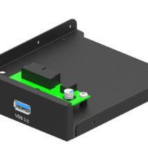 Panel przedni Gembird 3,5” USB 3.1 Typ-A + Typ-C