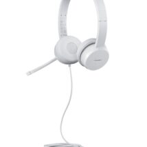 Słuchawki z mikrofonem Lenovo 110 (jasnoszare)
