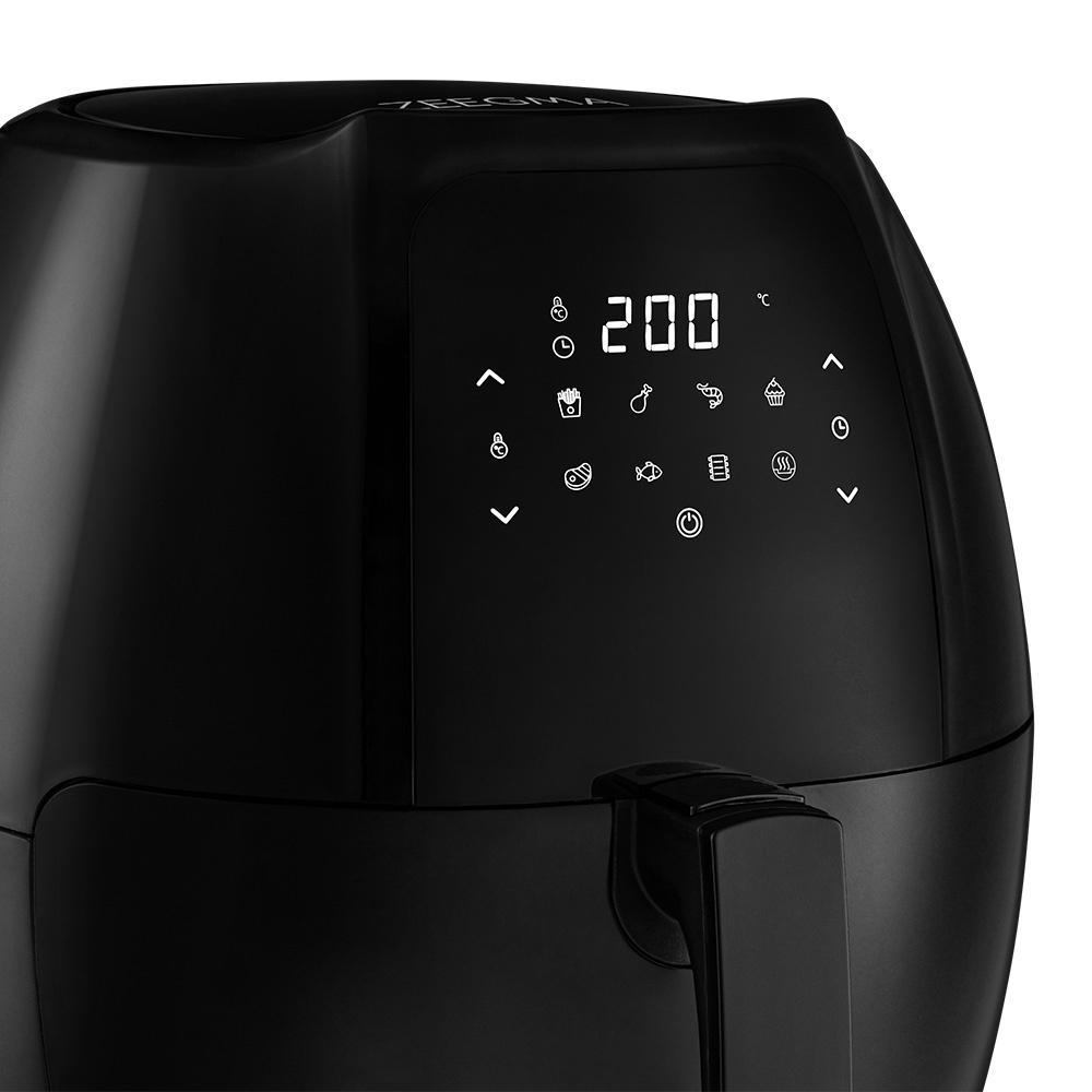 Frytkownica beztłuszczowa Zeegma Knapper Grand 6L/7.7L czarna - obrazek 4