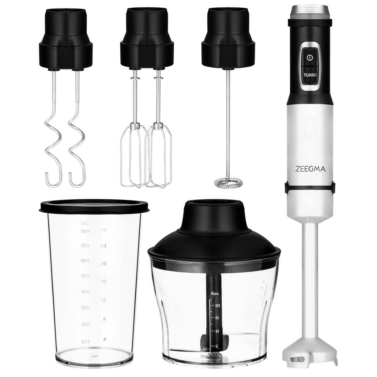 Blender ręczny Zeegma Handy Chef czarno-srebrny - obrazek 2