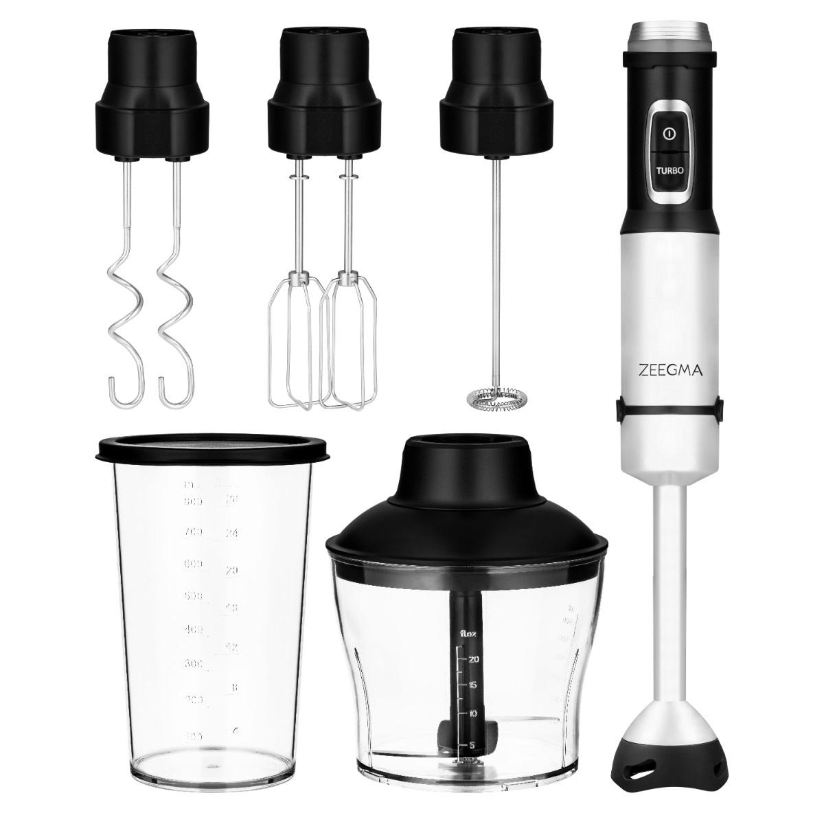 Blender ręczny Zeegma Handy Chef czarno-srebrny - obrazek 4