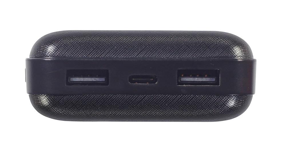 Power Bank Gembird 5V 20000 mAh czarny - obrazek 3