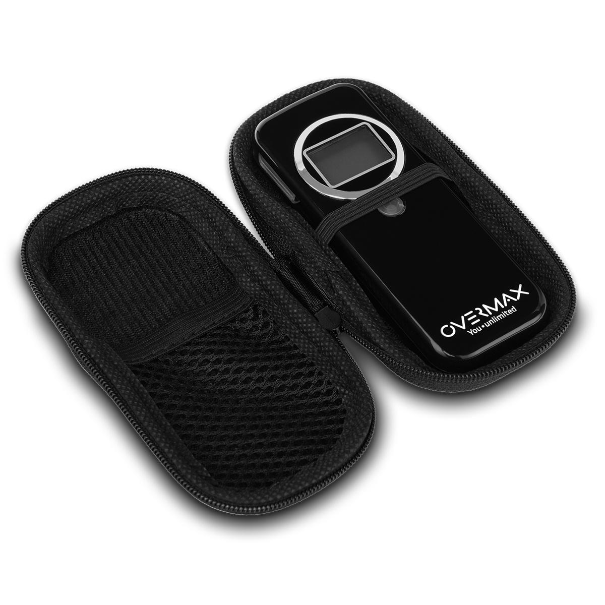 Alkomat półprzewodnikowy Overmax OV-AD-02-ALKOMAT z zakresem do 1.5 promila czarny - obrazek 6