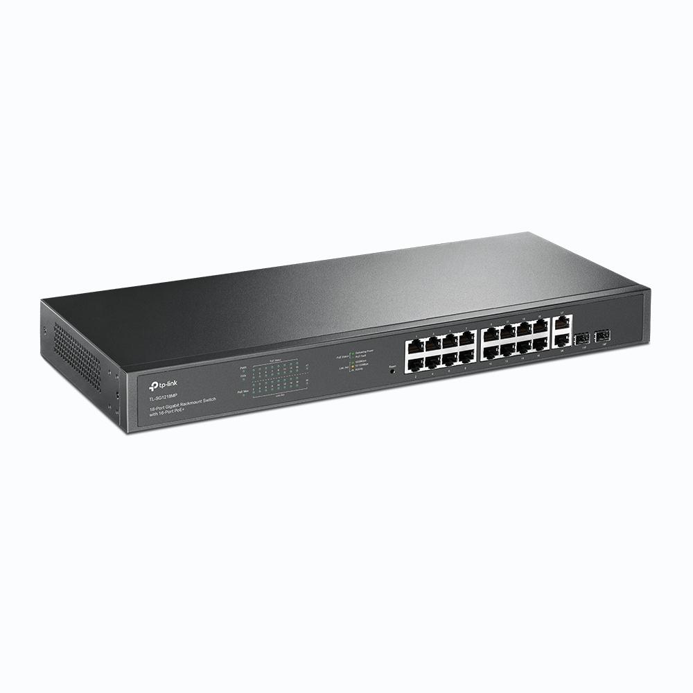 Switch TP-Link TL-SG1218MP - obrazek 2