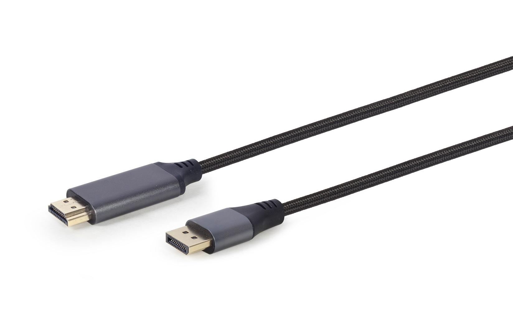 Kabel DisplayPort-HDMI 4K 1,8 m Gembird - obrazek 2