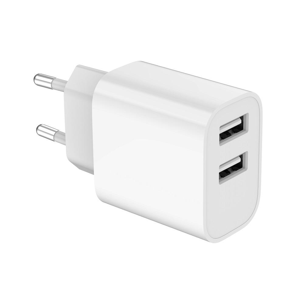 Ładowarka sieciowa Gembird TA-UC-2A12-01 biała - obrazek 7