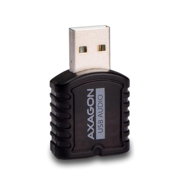 Karta dźwiękowa/Adapter dźwięku Axagon USB 2.0 48kHz/16-bit stereo Mini audio - obrazek 2