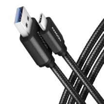 Kabel USB-C – USB-A USB 3.2 Gen 1 1m czarny Axagon