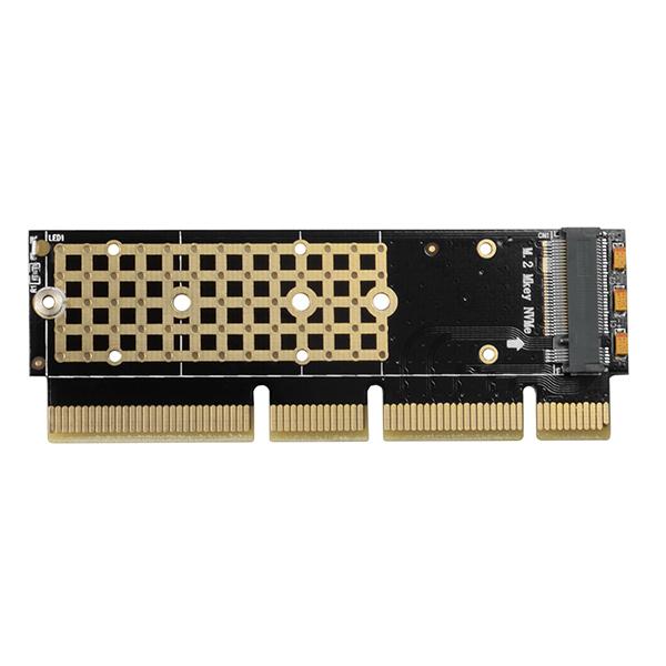 Adapter wewnętrzny PCIe x16/x8/x4 do 1x SSD M.2 NVMe M-key do 80mm Axagon - obrazek 2