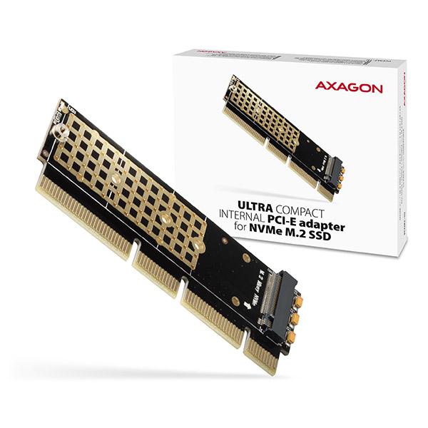 Adapter wewnętrzny PCIe x16/x8/x4 do 1x SSD M.2 NVMe M-key do 80mm Axagon - obrazek 4